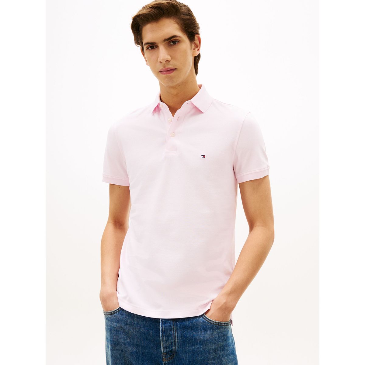TOMMY HILFIGER - Polo Im Collection 1985 Slim Fit Rosado Tommy Hilfiger