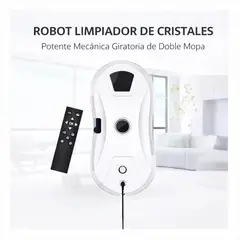 MOVI - Robot Limpiavidrios Automático con Control Remoto para Ventanas
