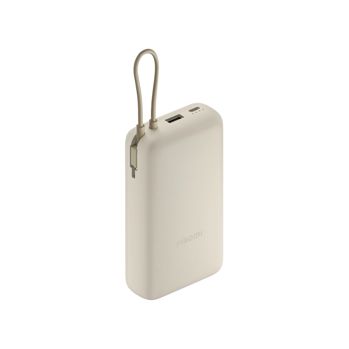 XIAOMI - Xiaomi 33W Power Bank 20000mAh Integrated Cable Beige 20000mAh