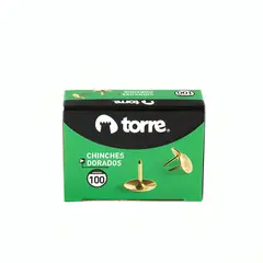 TORRE - Pack 4 Caja de Chinches Dorados 100 und