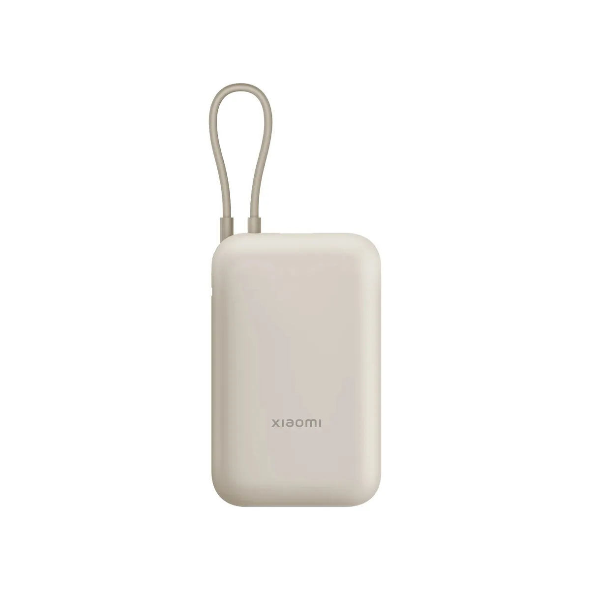 XIAOMI - Xiaomi Power Bank 10000mAh Integrated Cable Beige 10000mAh