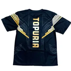 UFC - POLERA VENUM MMA AUTHENTIC NEGRO DORADO ILIA TOPURIA TALLA L