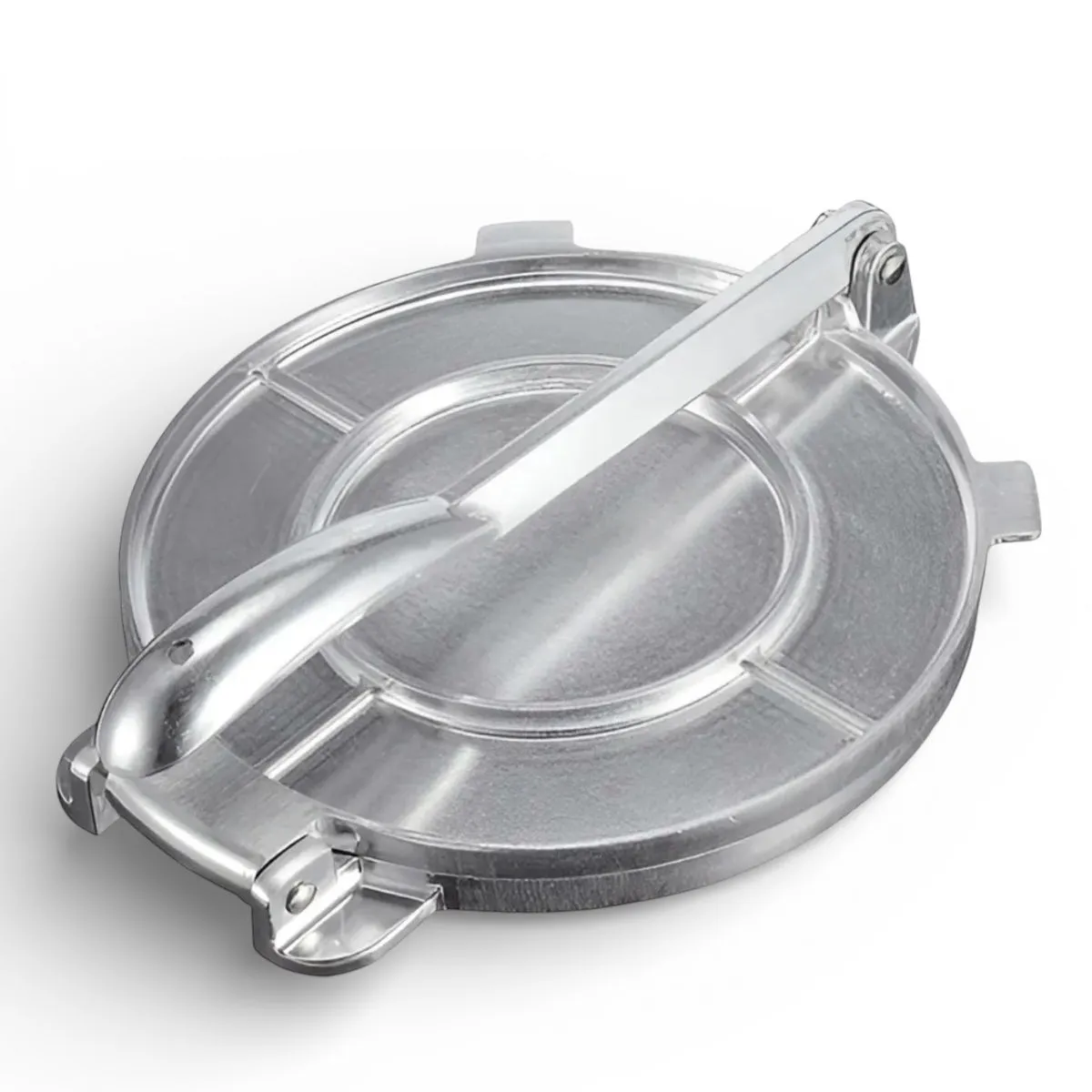 GENERICO - Prensa Circular De Aluminio Tortillas Fajitas Patacones Cocina 20 Cm