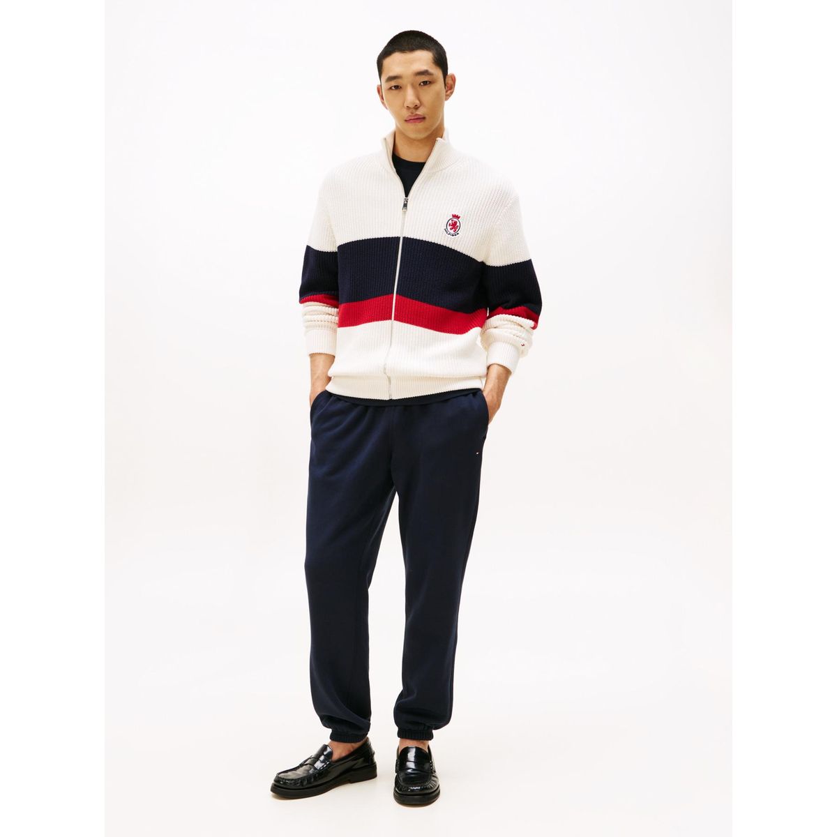 TOMMY HILFIGER - Joggers Essential De Algodón Azul Tommy Hilfiger