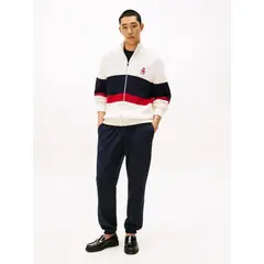 TOMMY HILFIGER - Joggers Essential De Algodón Azul