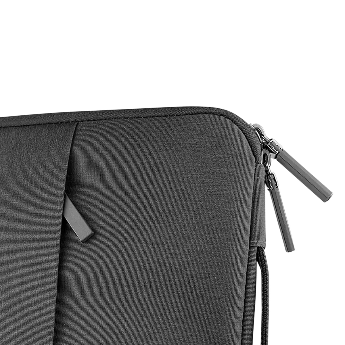 KLIP XTREME - Klip Xtreme KNS-418 Funda para Notebook 14.1”, Sleeve para Laptop 14”, Bolso Laptop con Asa, Funda Acolchada para Portátil, Poliéster Resistente, Gris Oscuro