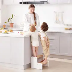 BOR - Taburete Infantil De Madera Boori Metodología Montessori