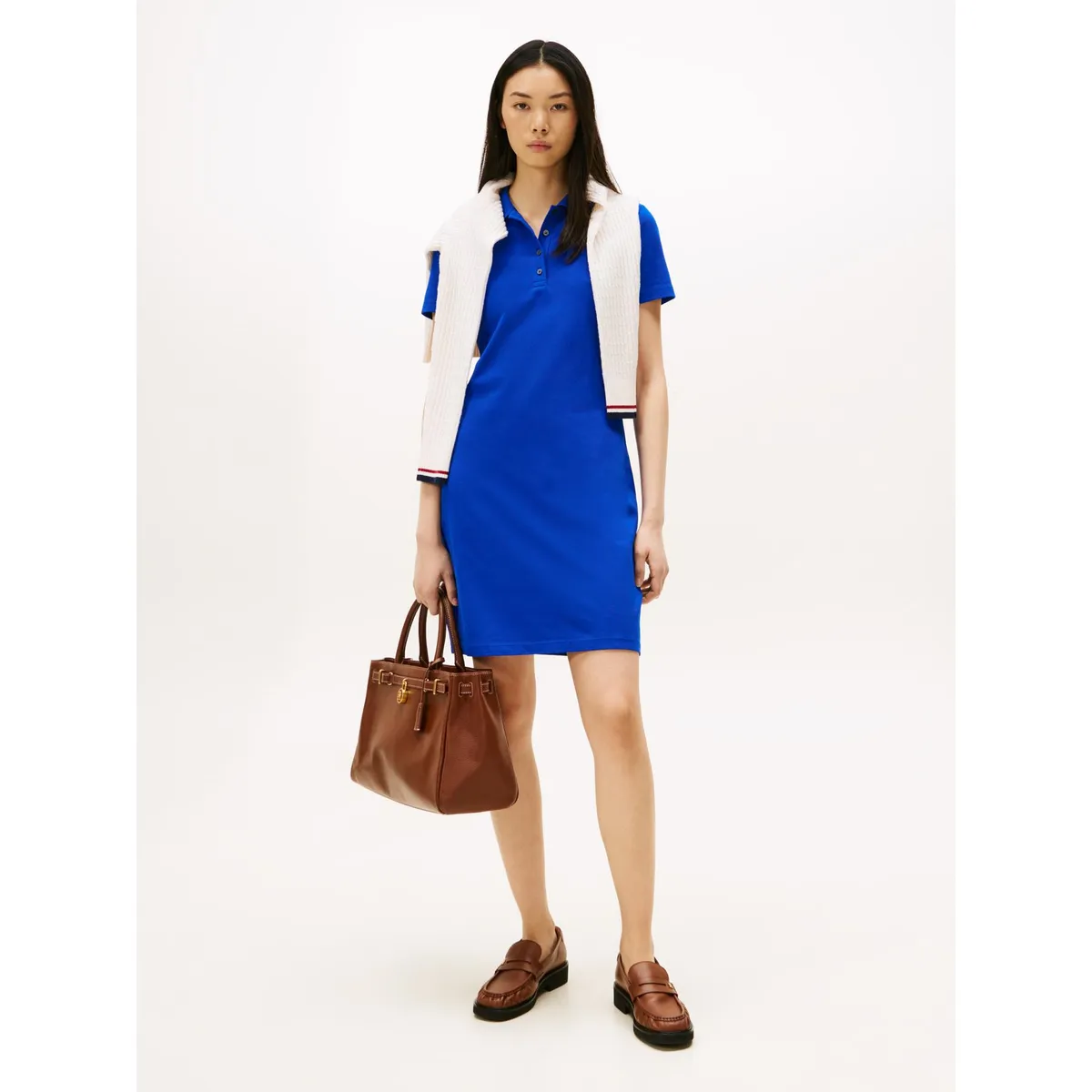 TOMMY HILFIGER - Vestido Polo 1985 De Corte Slim Azul Tommy Hilfiger