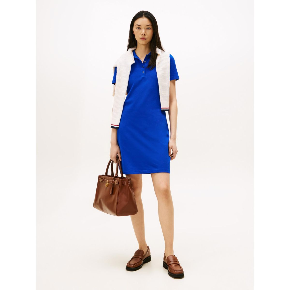 TOMMY HILFIGER - Vestido Polo 1985 De Corte Slim Azul Tommy Hilfiger