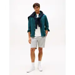 TOMMY HILFIGER - Short Essential Terry Gris