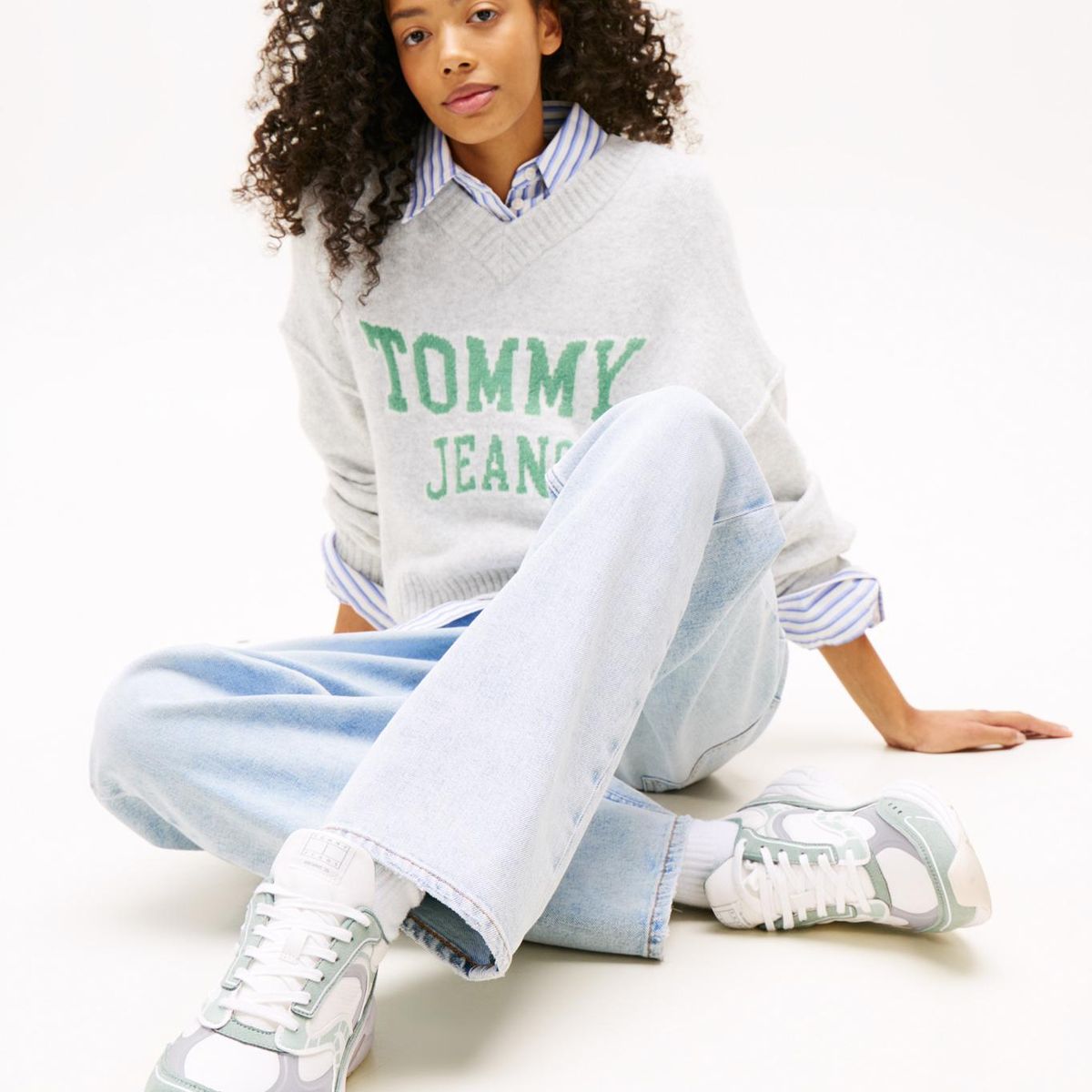 TOMMY HILFIGER - Zapatillas Archive Blanco Tommy Jeans