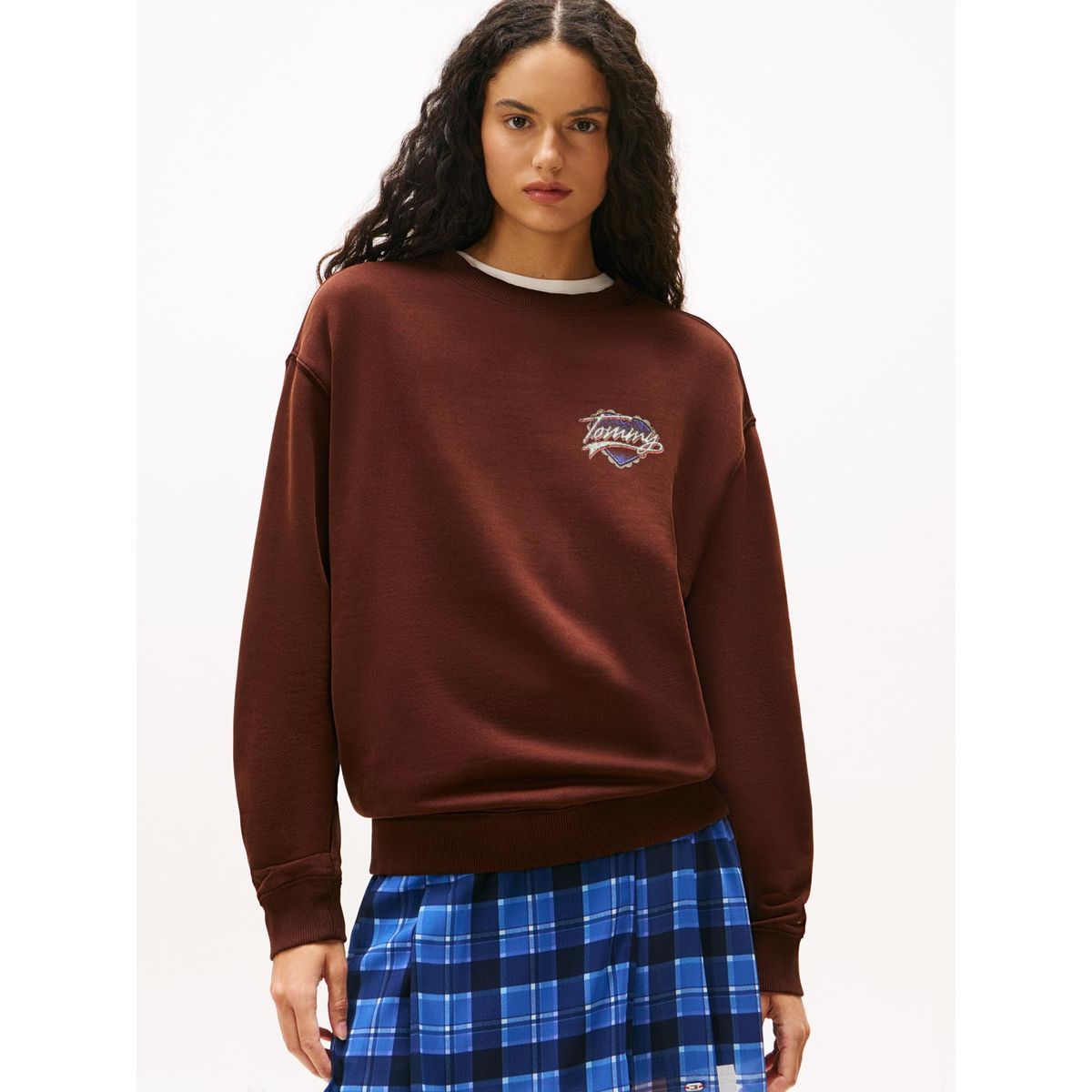 TOMMY HILFIGER - Polerón Relaxed Con Logo  Heart Café Tommy Jeans