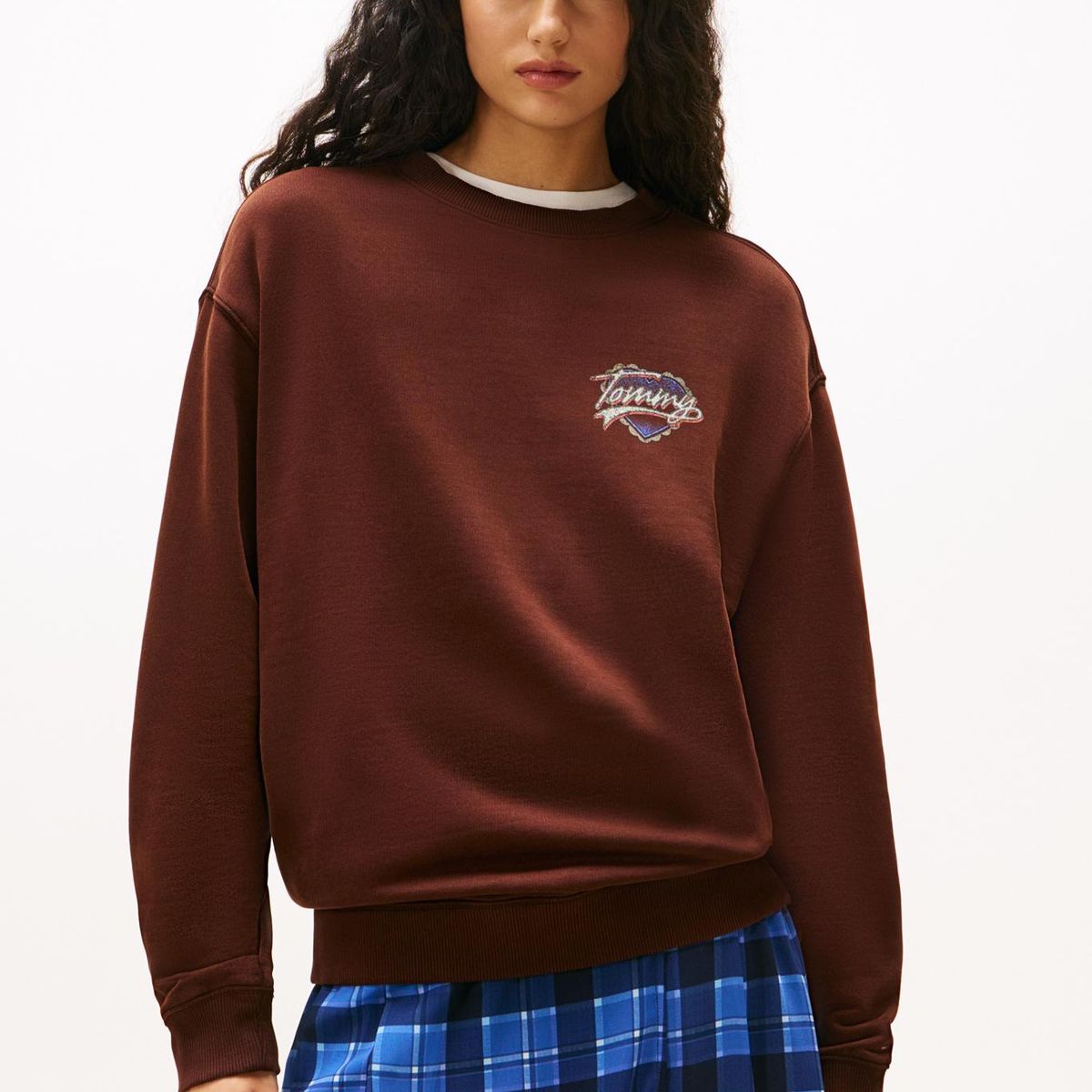 TOMMY HILFIGER - Polerón Relaxed Con Logo  Heart Café Tommy Jeans