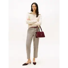 TOMMY HILFIGER - Pantalón Casual Con Estampado Beige