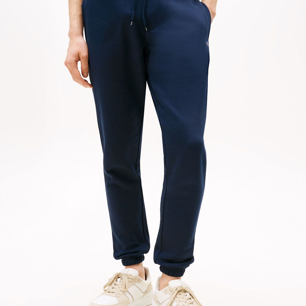 TOMMY HILFIGER - Joggers Slim Fit Con Logo Bordado Azul Tommy Jeans