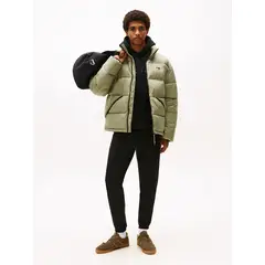 TOMMY HILFIGER - Joggers Slim Fit Con Logo Bordado Negro Tommy Jeans