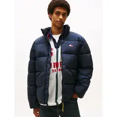 TOMMY HILFIGER - Parka Acolchada Con Efecto Arrugado Azul Tommy Jeans
