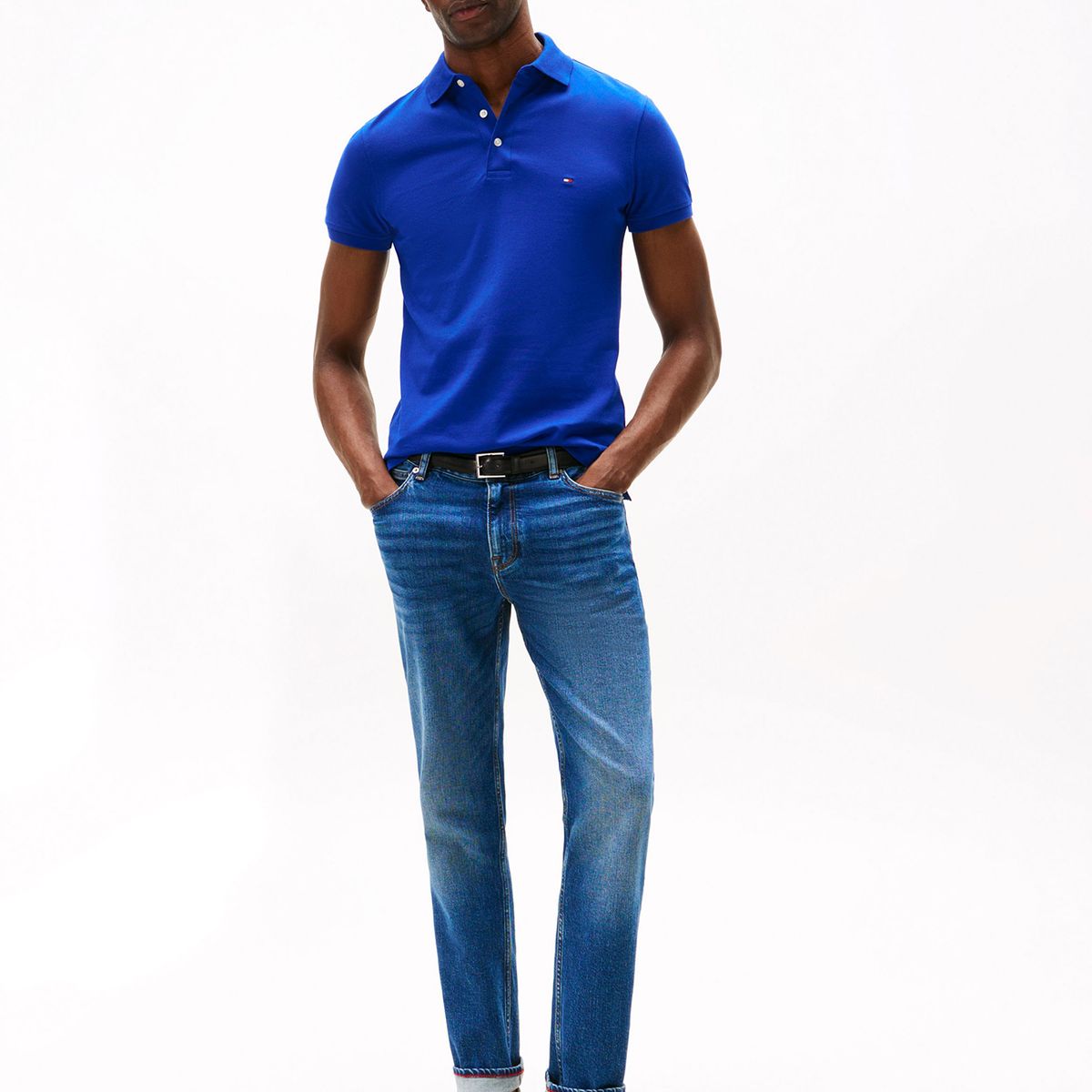 TOMMY HILFIGER - Polo Im Collection 1985 Slim Fit Azul Tommy Hilfiger