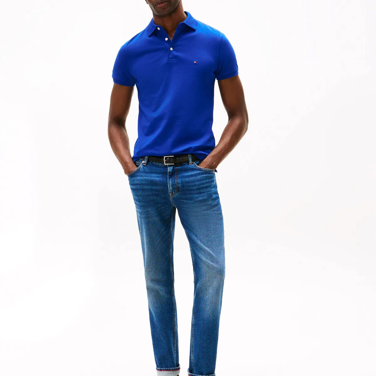 TOMMY HILFIGER - Polo Im Collection 1985 Slim Fit Azul Tommy Hilfiger