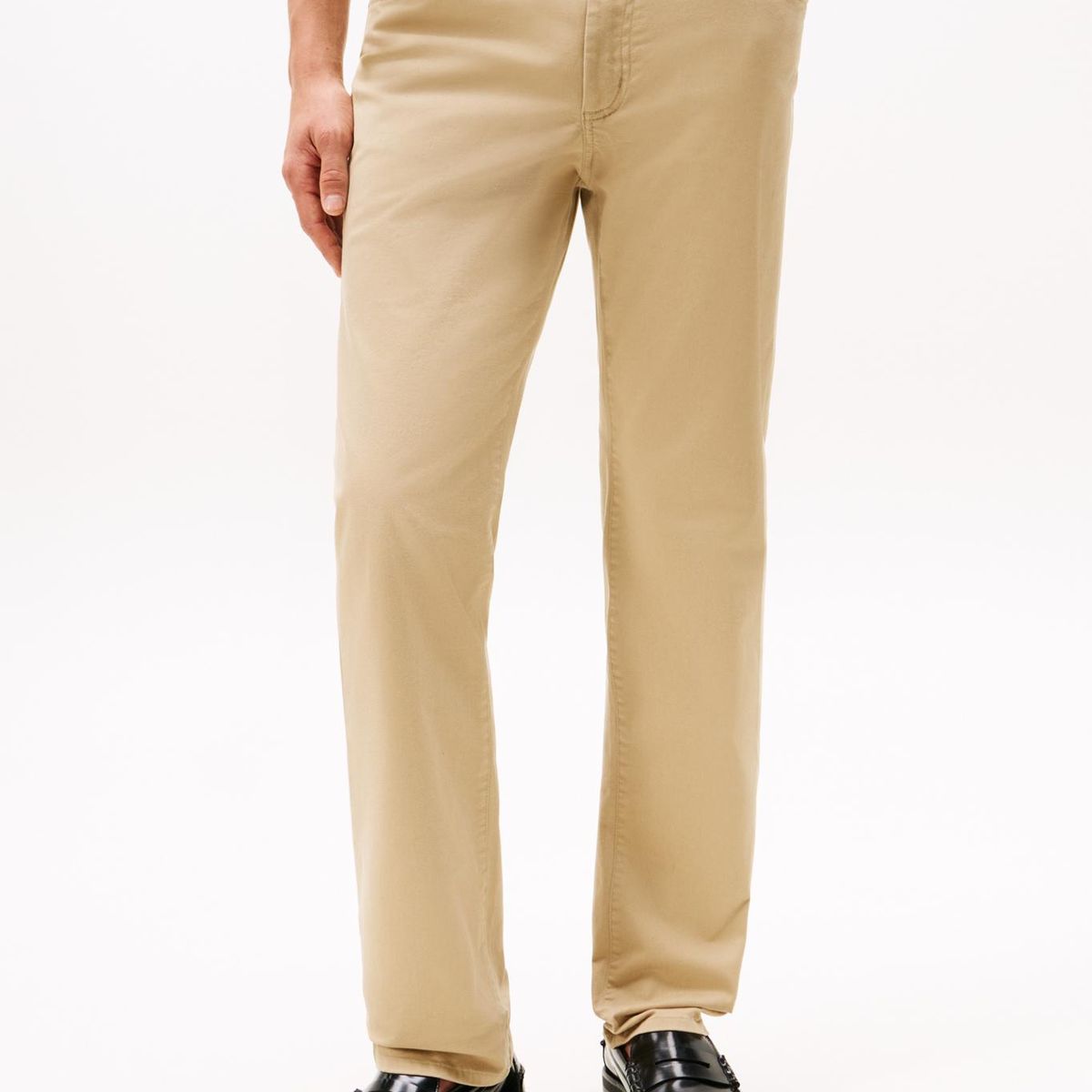 TOMMY HILFIGER - Pantalón Essential Core Denton Beige Tommy Hilfiger