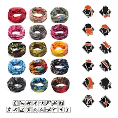 KUANGYE - Pack 20 Bandanas + De 100 Diseños A Elegir