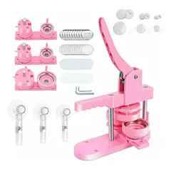 KUANGYE - Máquina De Chapitas Con Matrices 25+37+58 Mm 300pcs