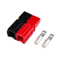 SMH - Conector Tipo Anderson 30A Unipolar Rojo Negro Par PP30A