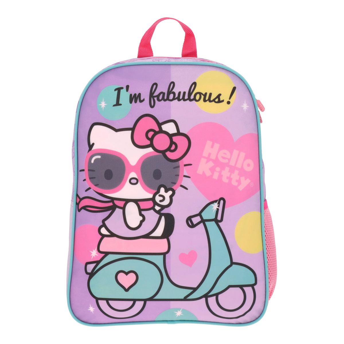 HELLO KITTY - Mochila Escolar Niña Im Fabulous Morado Hello Kitty