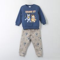 Conjunto Buzo Niño Shake it Azul Bingo &