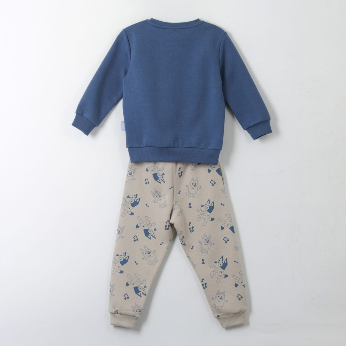 BLUEY - Conjunto Buzo Niño Shake it Azul Bingo & Bluey