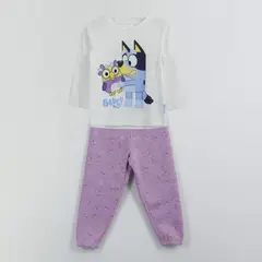 BLUEY - Conjunto Niña ChatterMax Blanco