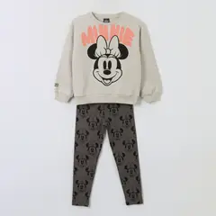 DISNEY - Conjunto Niña Minnie Mouse Blanco