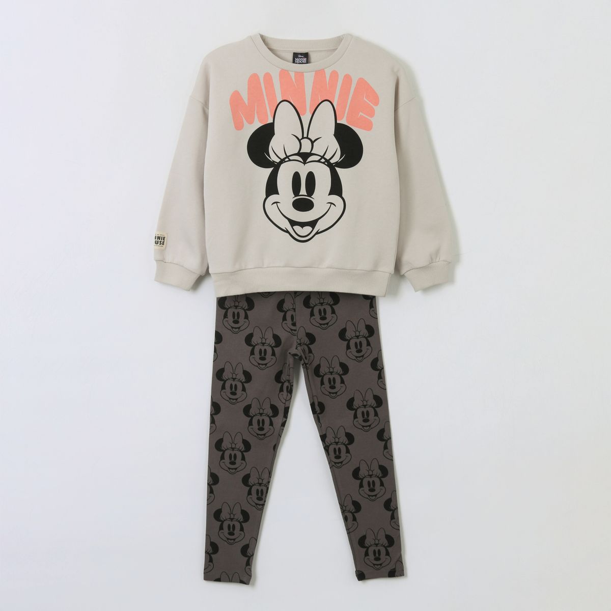 DISNEY - Conjunto Niña Minnie Mouse Blanco Disney