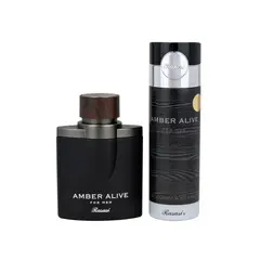 RASASI - Amber Alive Men Edp + Deo Coffret Set Perfume