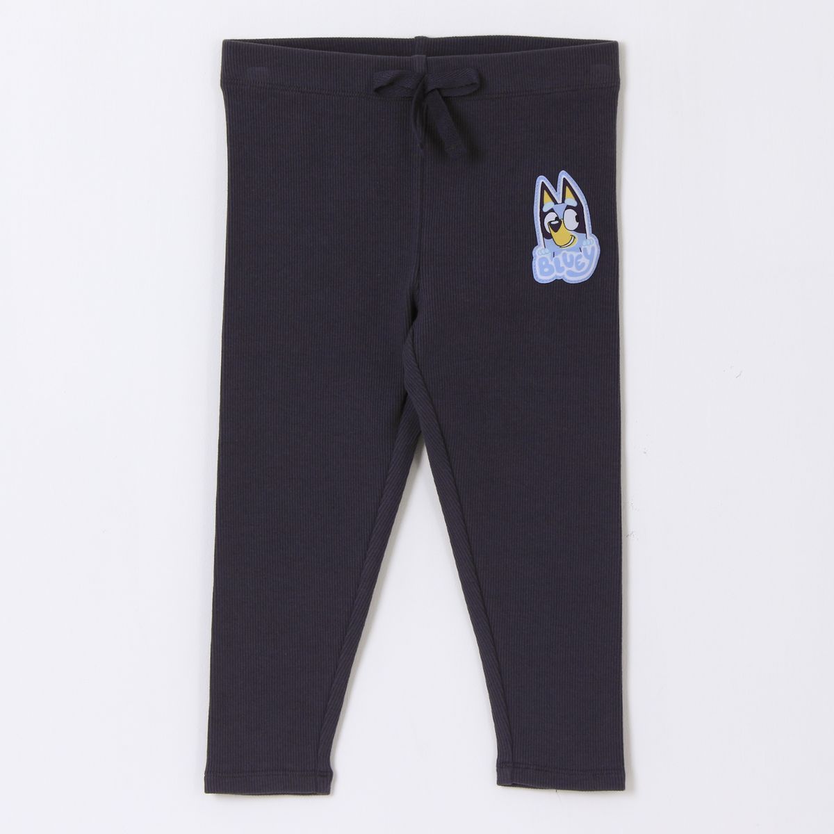 BLUEY - Calza Niña Logo Gris Bluey