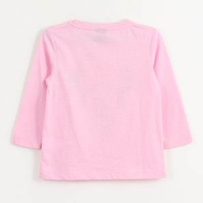 Imagen 2 del producto Polera Manga Larga Niña Minnie Face Rosado