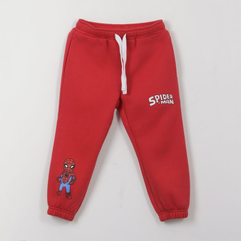 Pantalon de Buzo Nino Personaje Spiderman Rojo Rojo 1