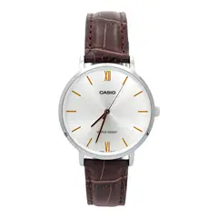 CASIO - Reloj Mujer Análogo LTP-VT01L-7B2 Cuero cafe