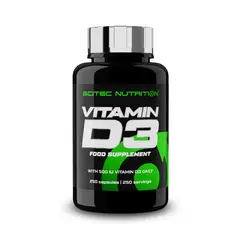 SCITEC NUTRITION - Vitamina D3 500 IU 250 Capsulas