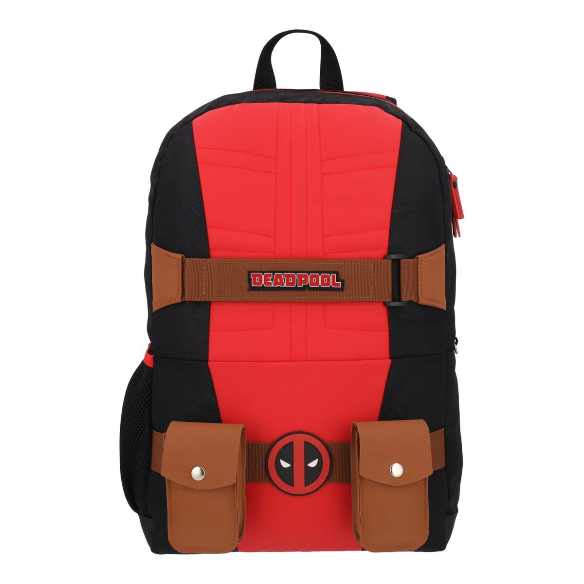 MARVEL - Mochila Escolar Niño Deadpool Rojo Marvel