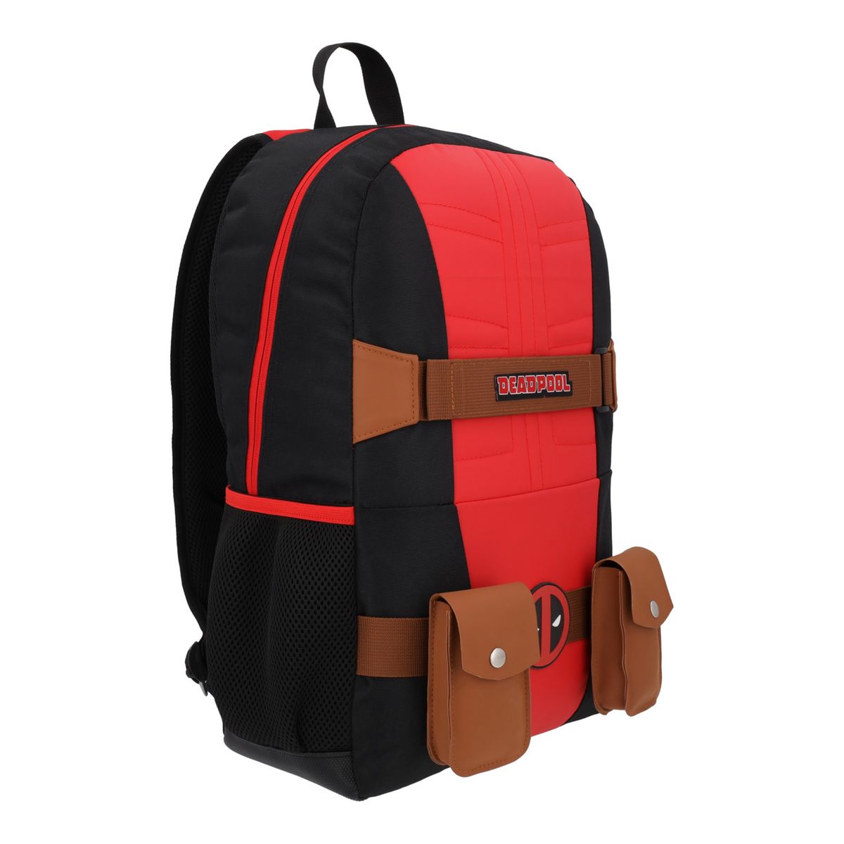 MARVEL - Mochila Escolar Niño Deadpool Rojo Marvel