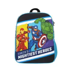 MARVEL - Mochila Escolar Niño Avengers Print Celeste