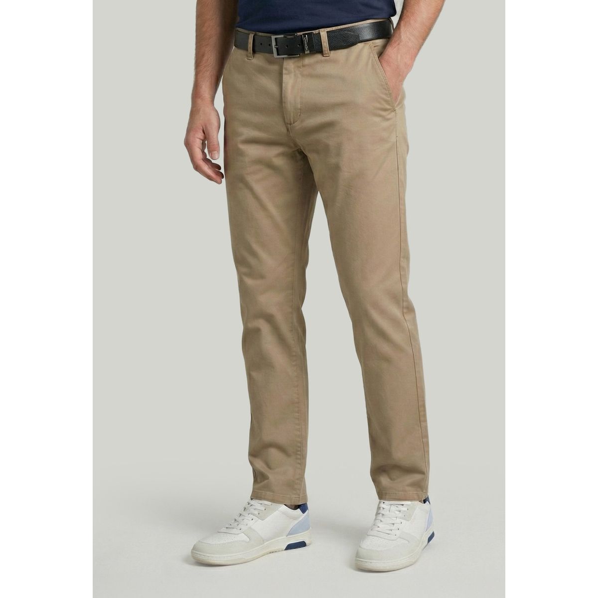 NEW MAN - Pantalón Bagneaux Regular Fit Toasted New Man