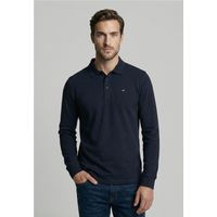 Poleras Basica Ml Pique Navy