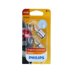PHILIPS - Set de Ampolletas P21/5W para Auto 2 Unidades