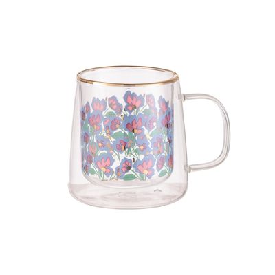 Adagio Teas Taza Doble Vidrio Secret Garden 250 Ml