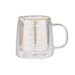 ADAGIO TEAS - Taza Doble Vidrio Secret Garden 250 ml