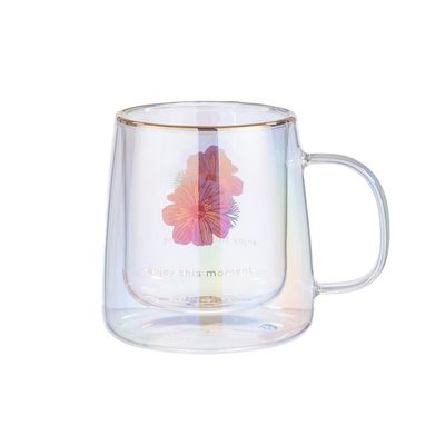 Adagio Teas Taza Doble Vidrio Hibiscus Flower 250 Ml