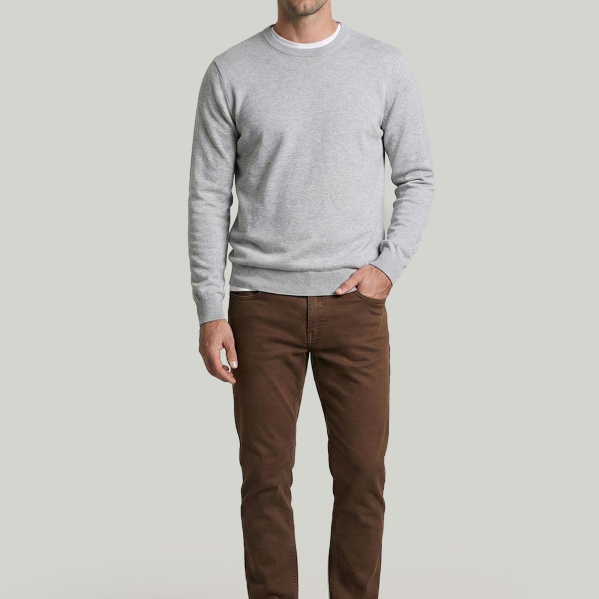 NEW MAN - Pantalón Amsterdam Mocha New Man