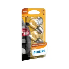 PHILIPS - Set de Ampolletas P21W para Auto 2 Unidades